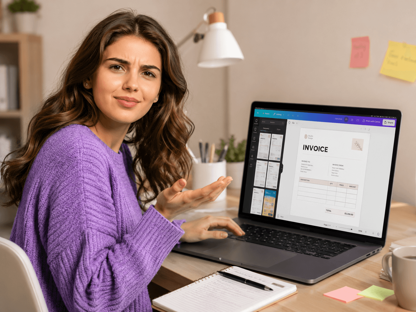 AI Invoice Generator vs Canva: What Indian Creators Actually Need